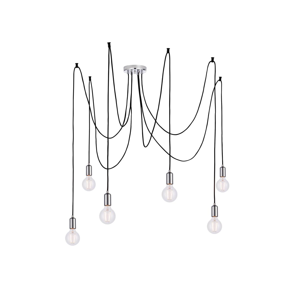 Studio 6 Cluster Pendant Light - Chrome – image 1