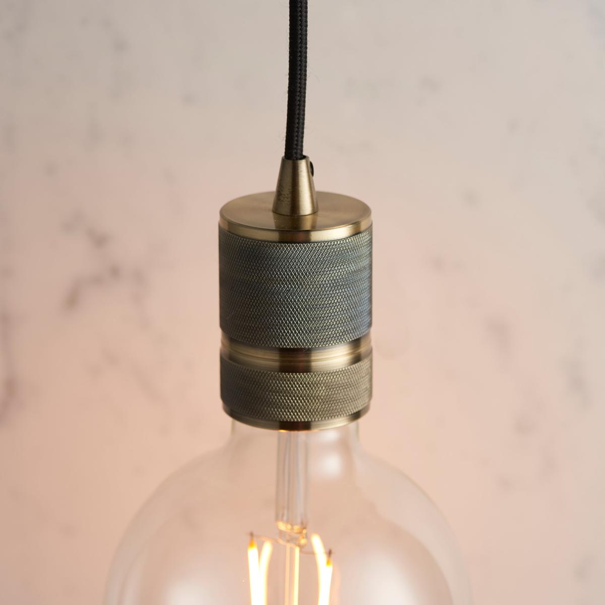 Urban Pendant Light - Antique Brass – image 3