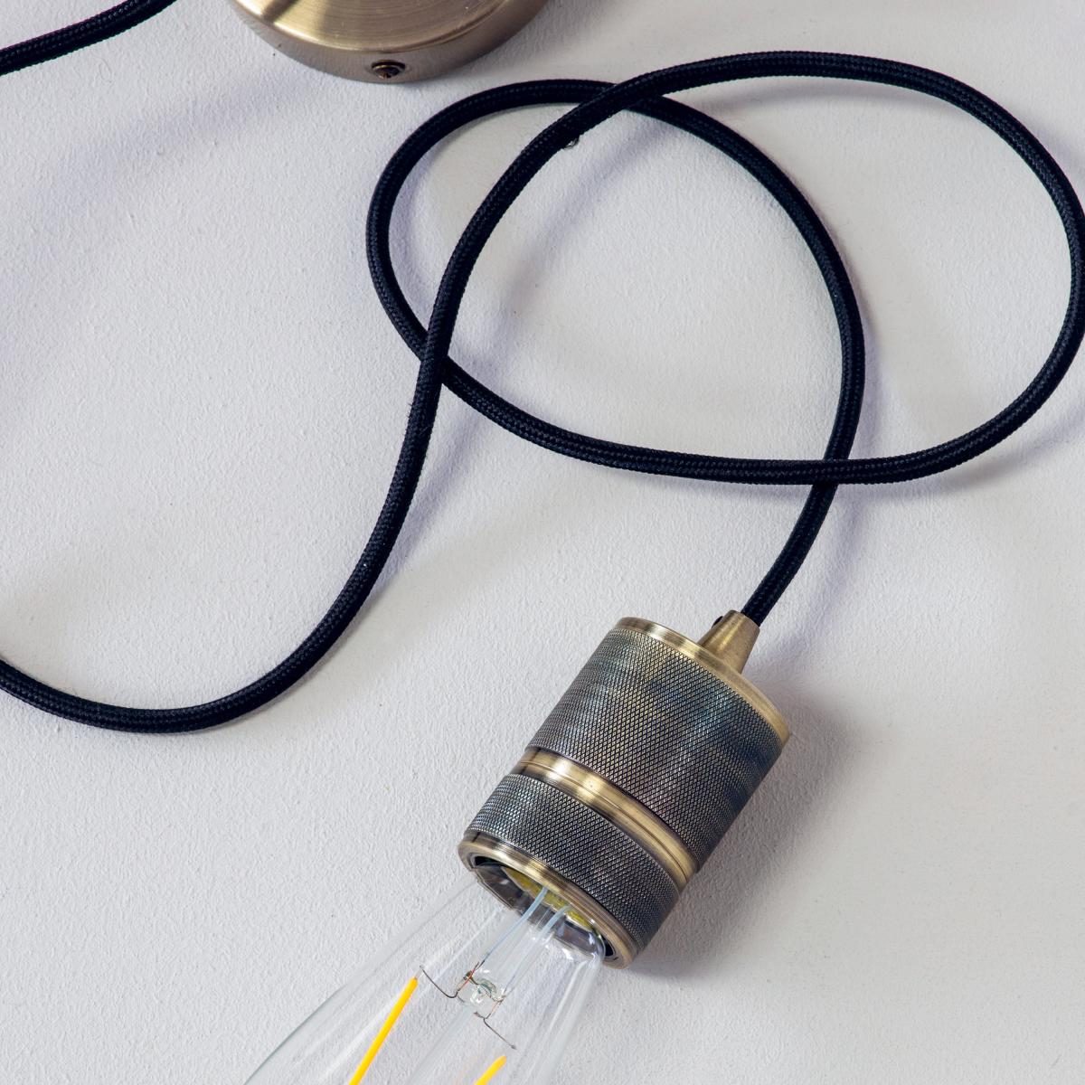 Urban Pendant Light - Antique Brass – image 4