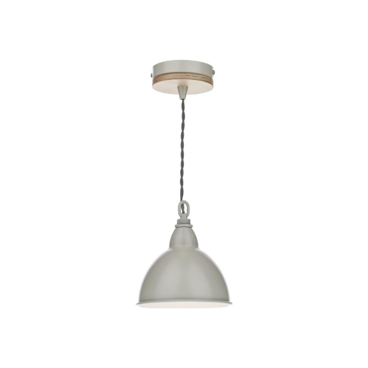 dar lighting Bly0143 Blyton 1 Light Pendant Complete With Painted Shade
