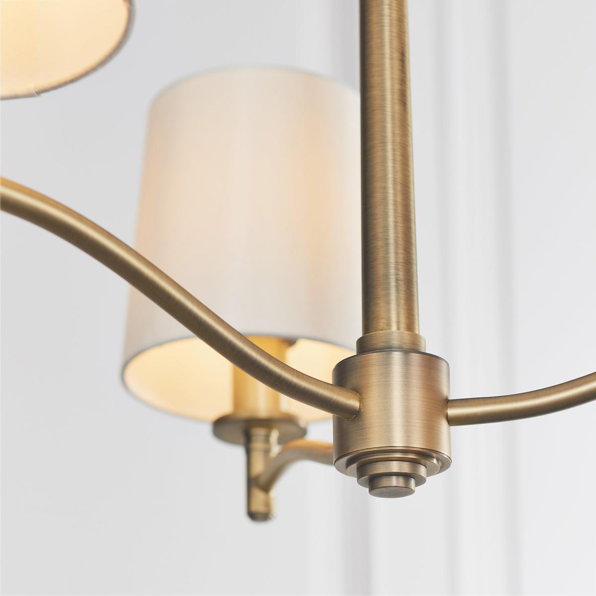 Ortona 3 Pendant Light - Antique Brass – image 4