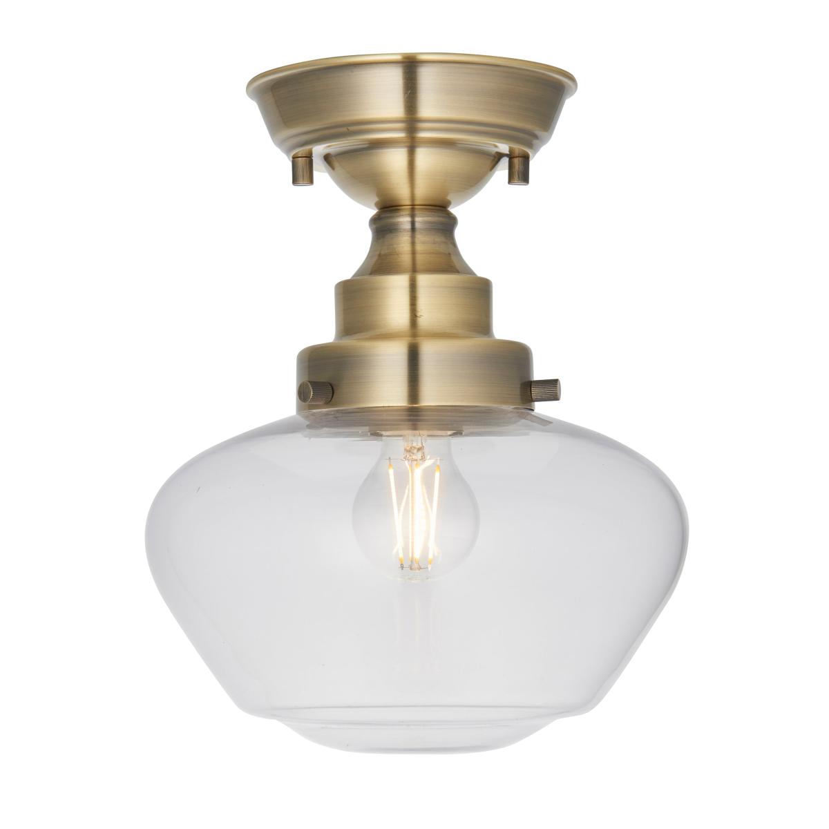 Camberley Ceiling Light - Antique Brass – image 2