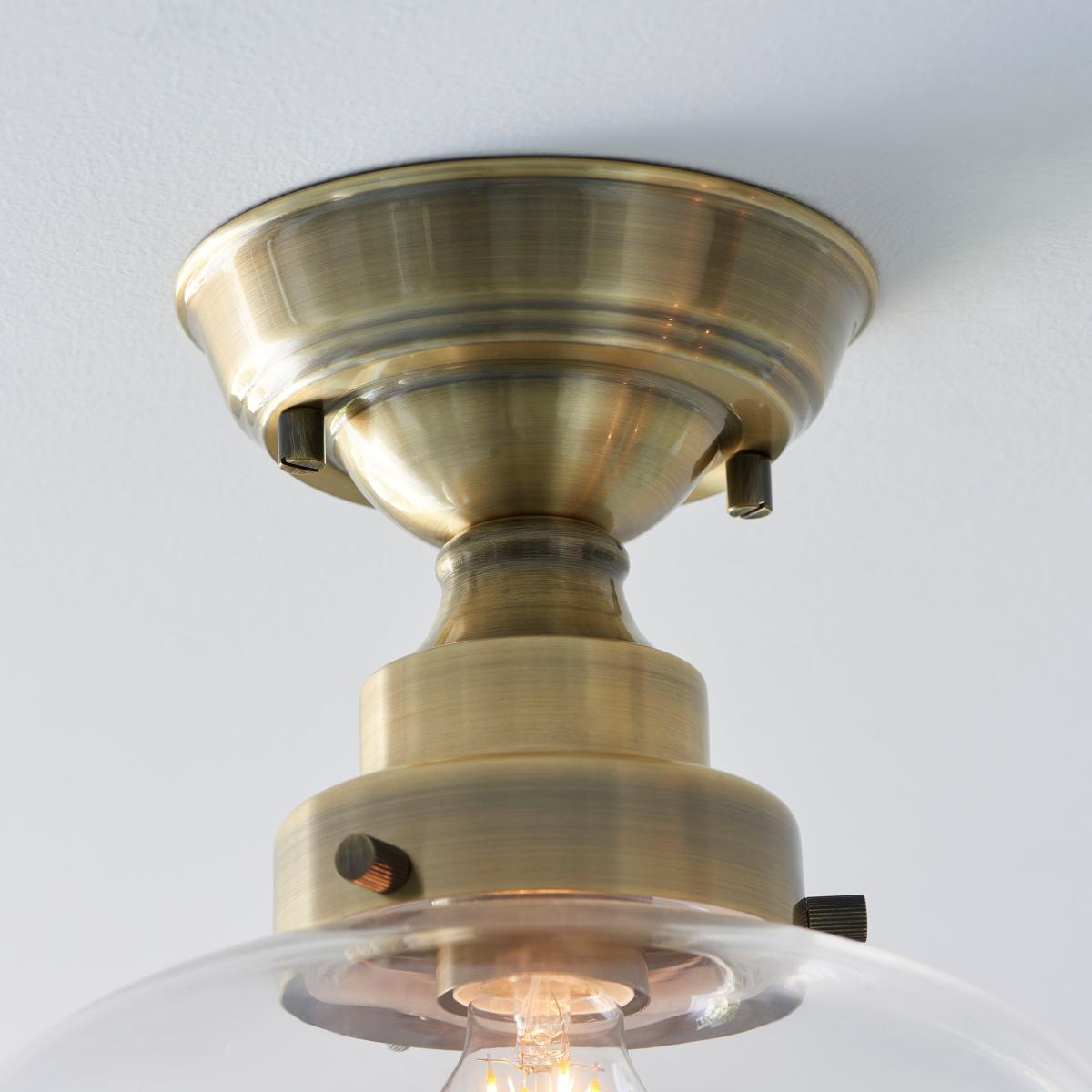Camberley Ceiling Light - Antique Brass – image 4
