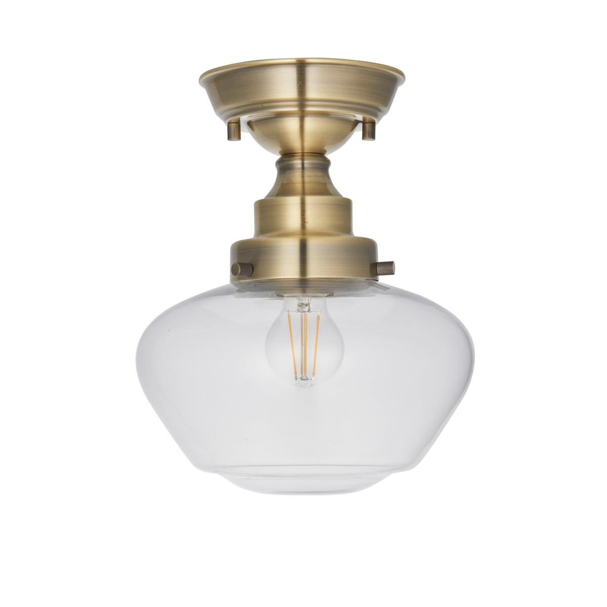 Camberley Ceiling Light - Antique Brass – image 6