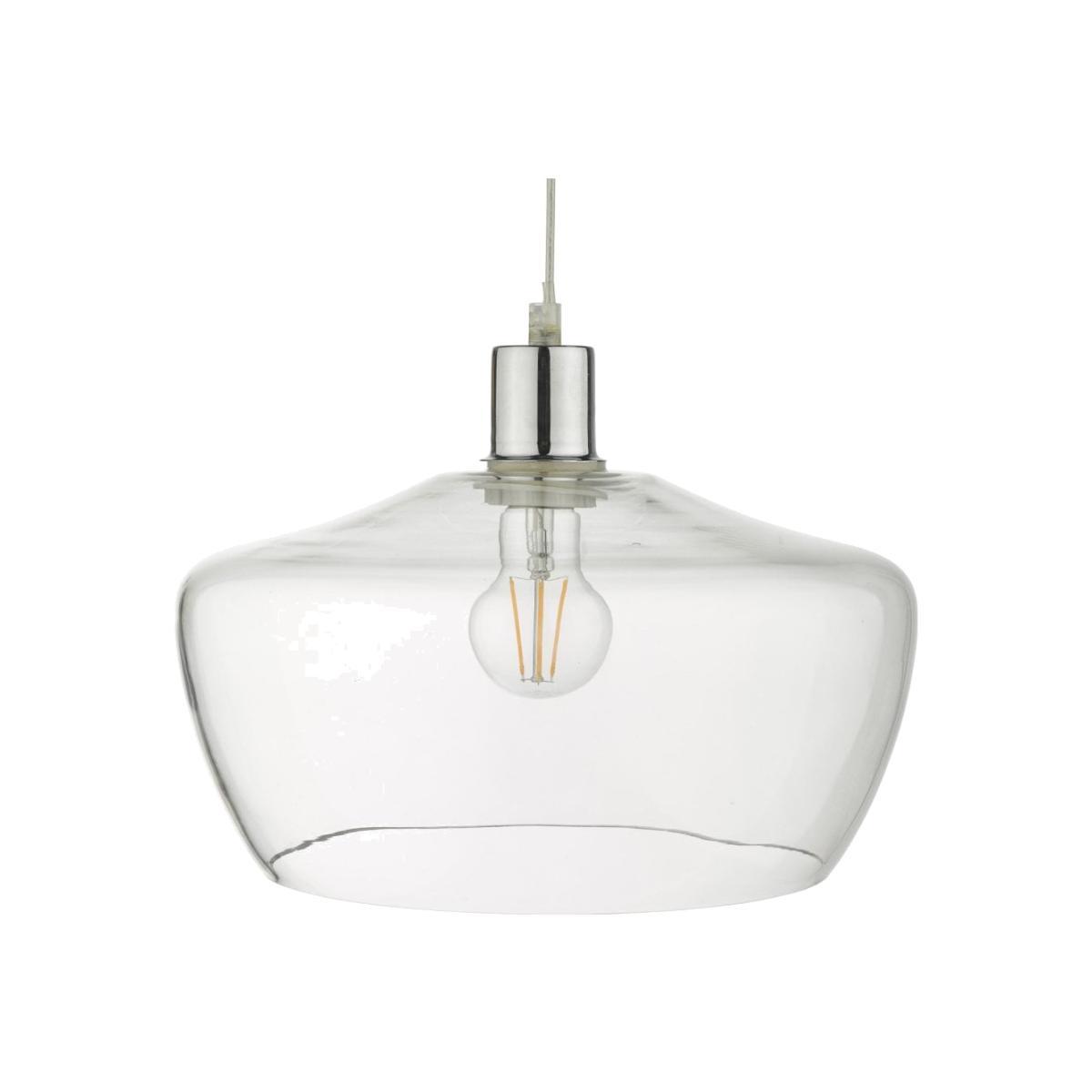 dar lighting Fid6508 Fidella Easy Fit Clear Glass