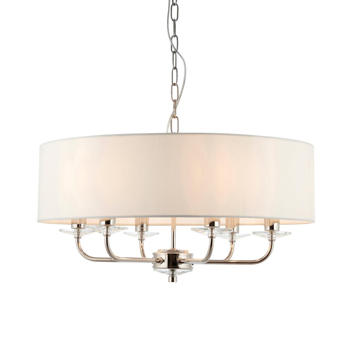 Nixon 6 Pendant Light - Bright Nickel – image 2