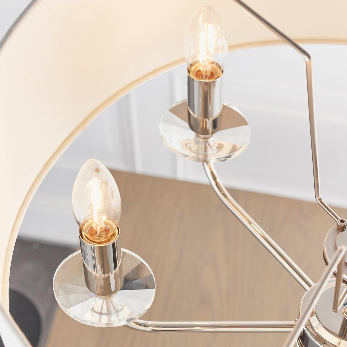 Nixon 6 Pendant Light - Bright Nickel – image 5