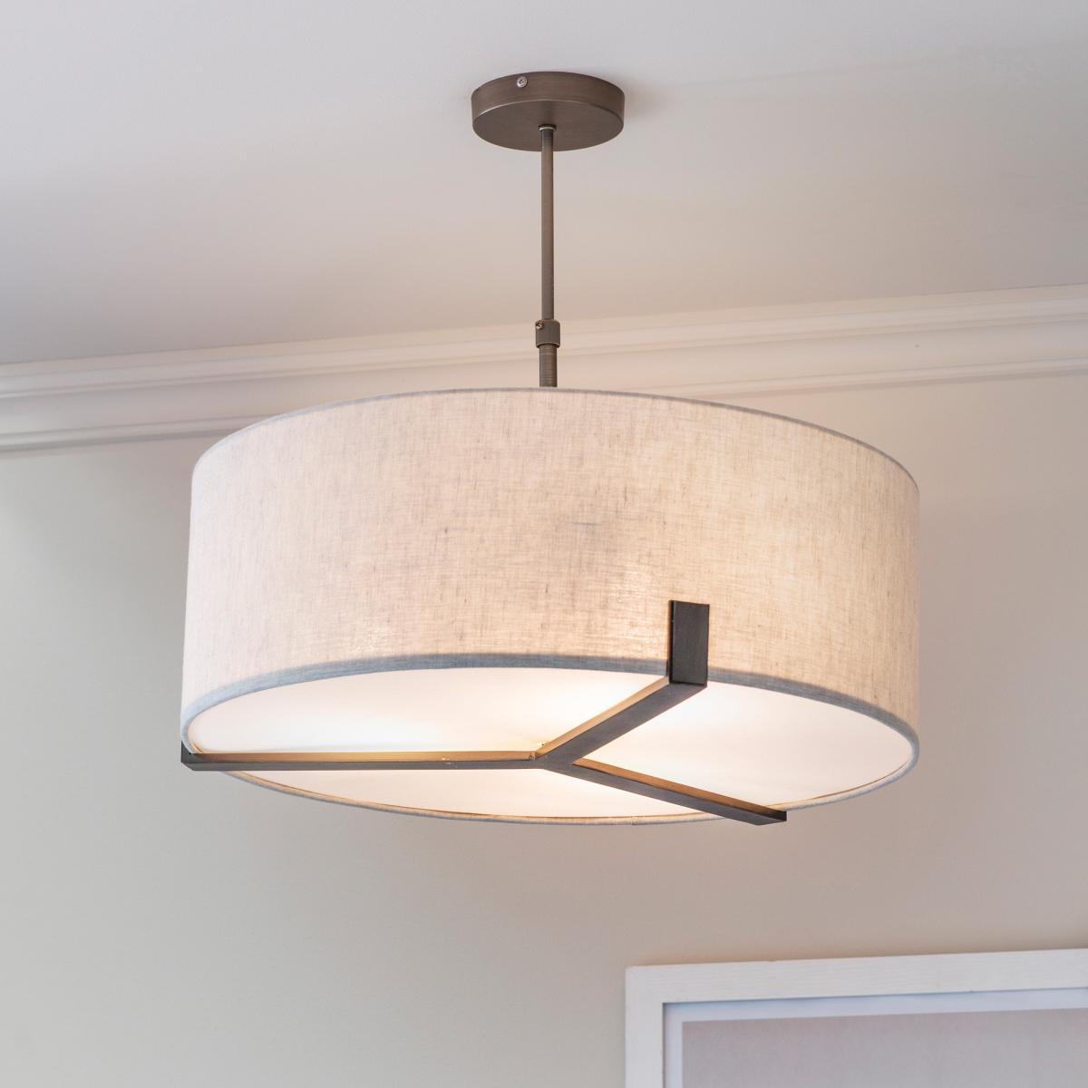 Hayfield Pendant Light - Bronze – image 1