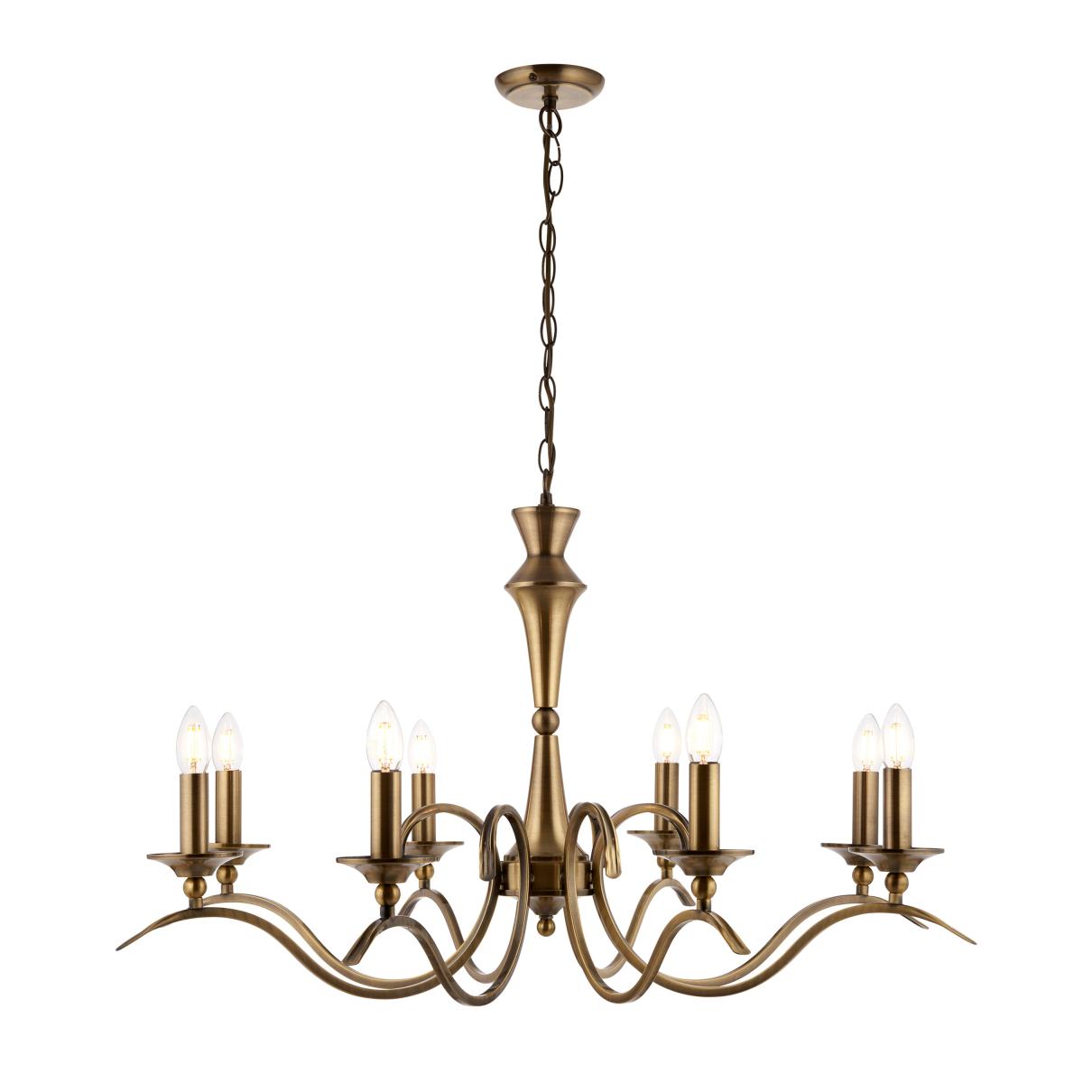 Kora 8 Pendant Light - Antique Brass – image 7