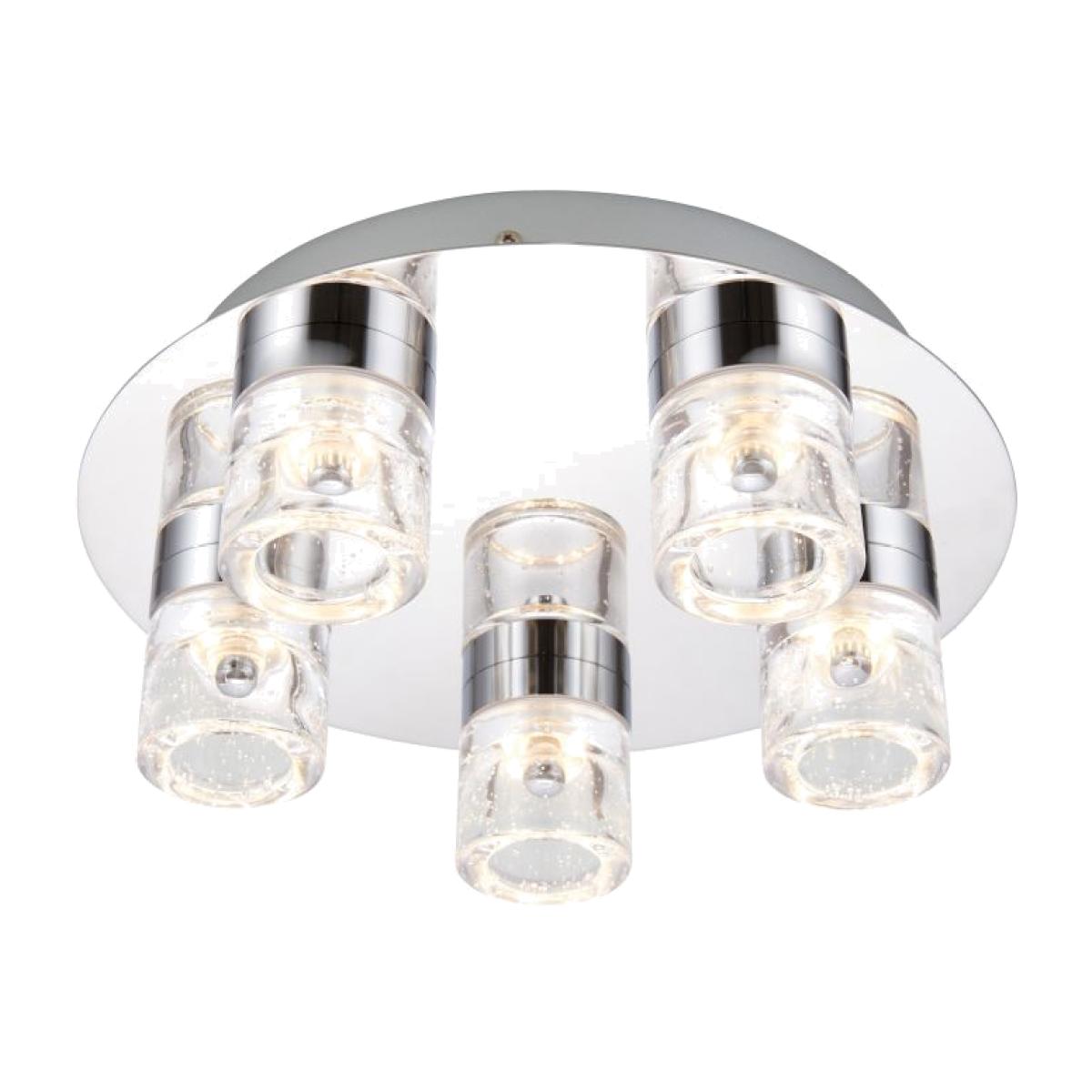 Itati 5 Light Bathroom Light - Chrome