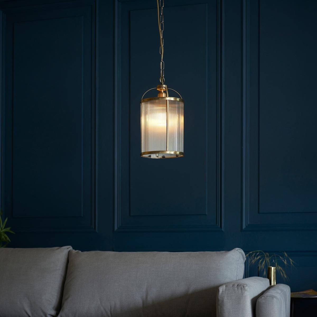 Lambeth Ribbed Pendant – image 3