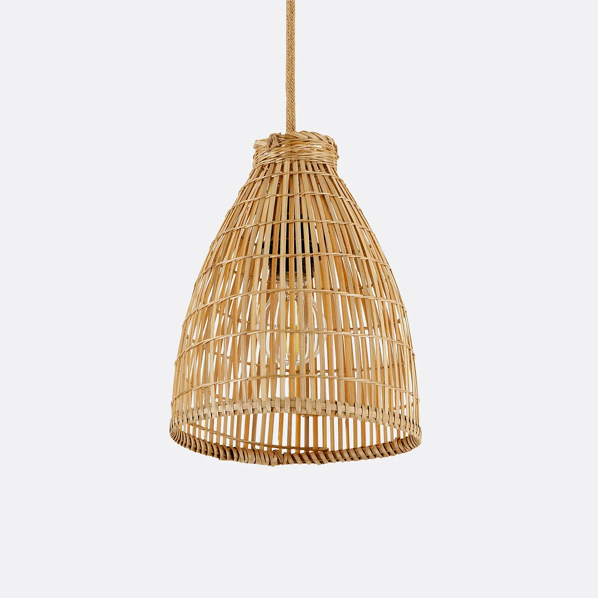Aleandro 20cm Diameter Bamboo Ceiling Light – image 2