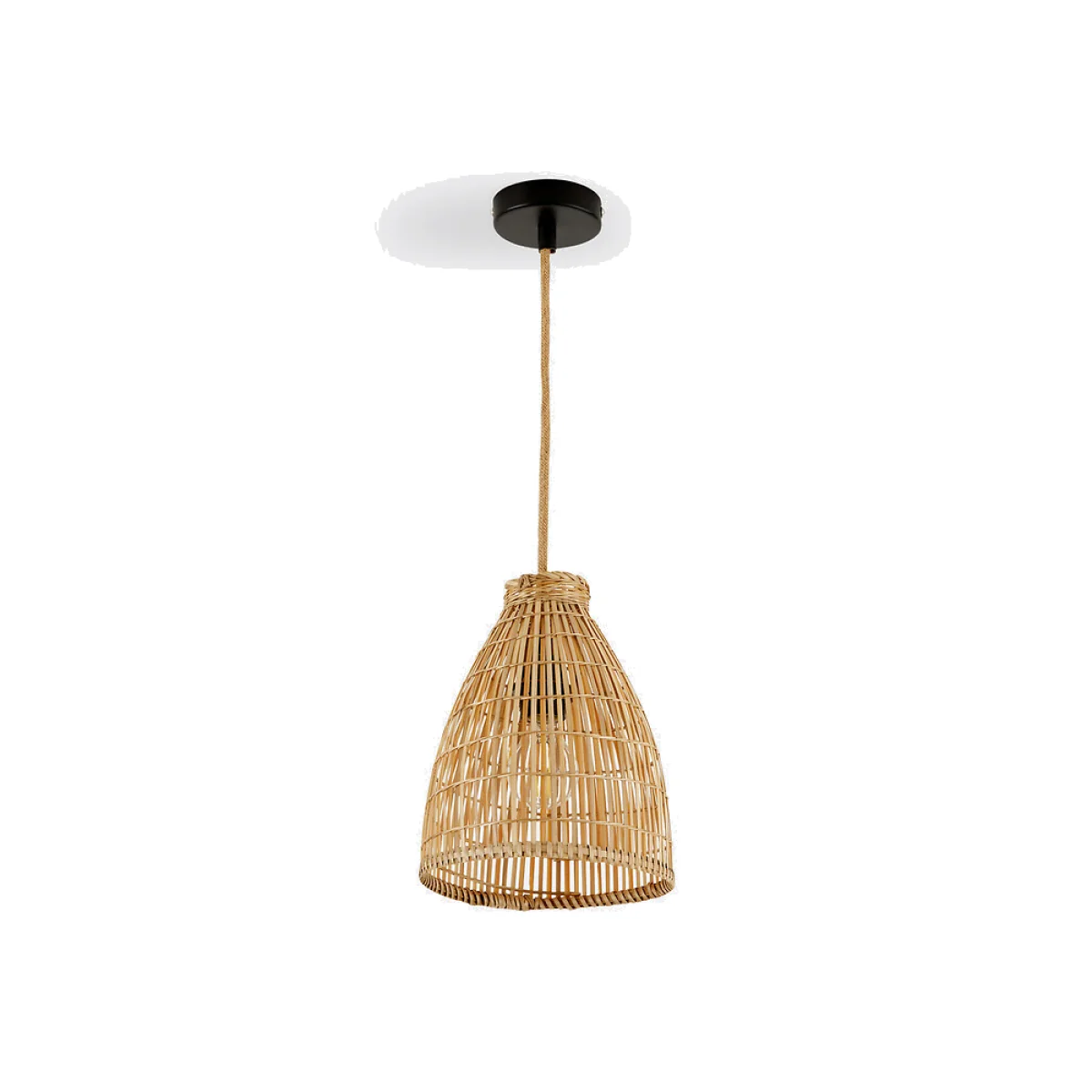 Aleandro 20cm Diameter Bamboo Ceiling Light – image 1