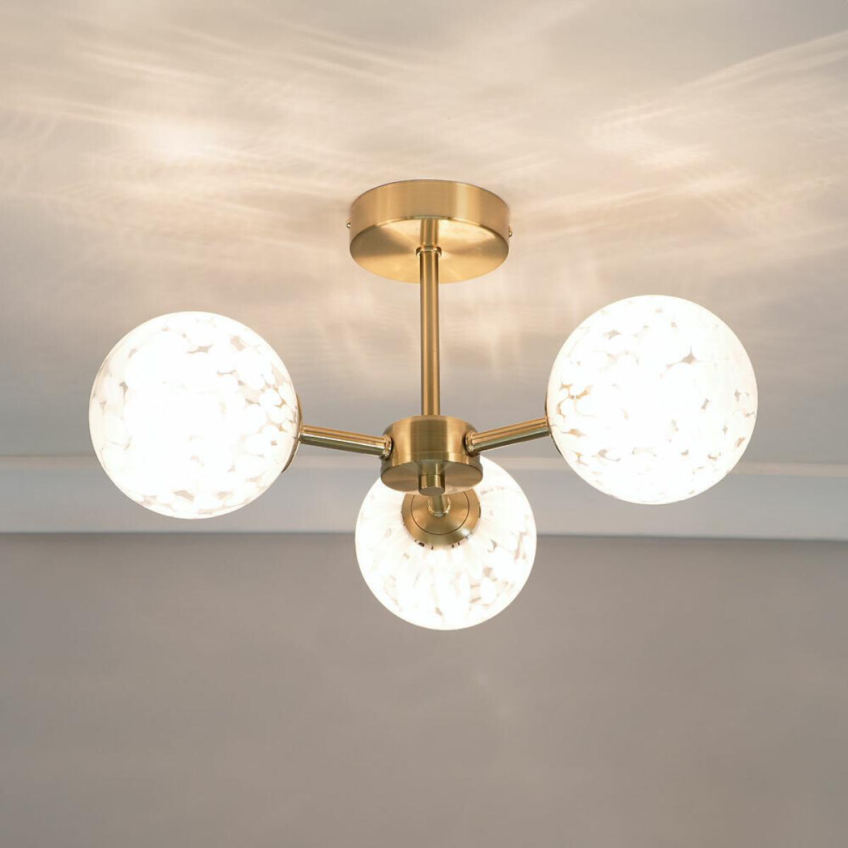Confetti Glass 3 Way Ceiling Light – image 3