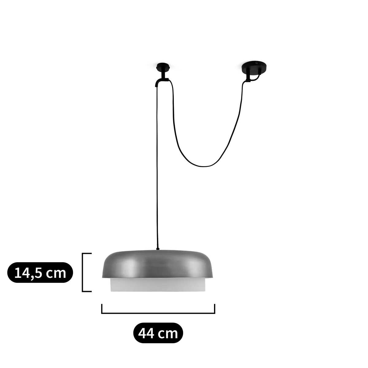Clepsos Simple Metal Ceiling Light – image 6
