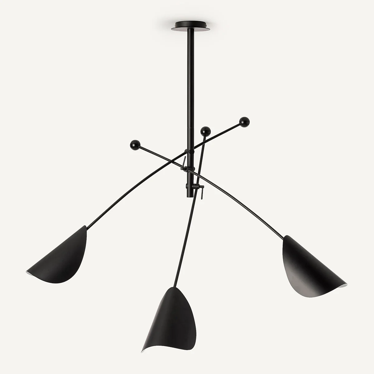 Funambule Ceiling Light with 3 Adjustable Arms – image 5