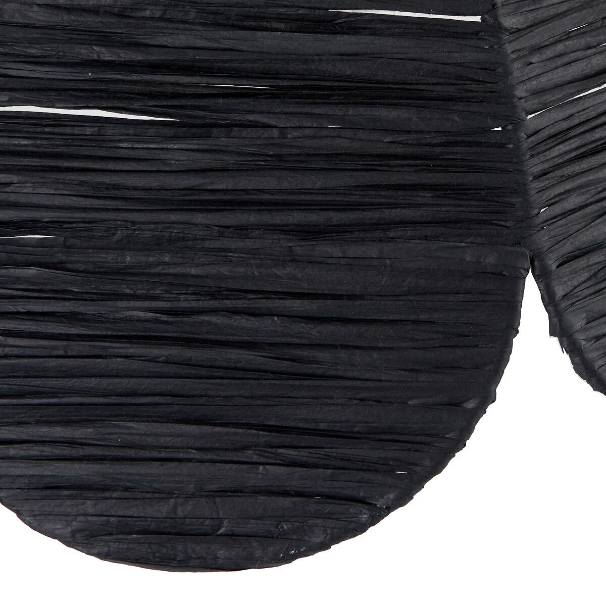 Petal Scalloped Raffia Pendant Ceiling Light – image 4