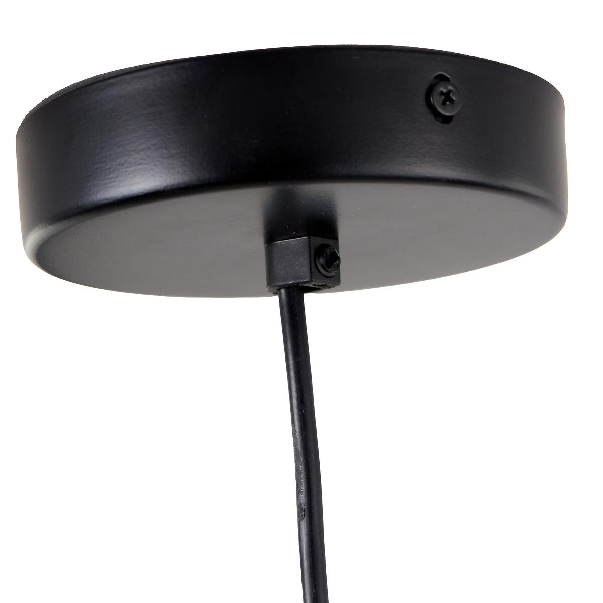 Petal Scalloped Raffia Pendant Ceiling Light – image 7