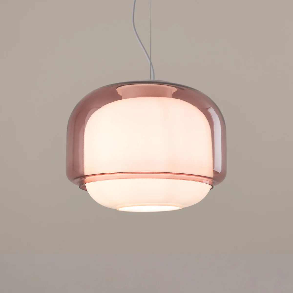 Kinoko Ceiling Light in Coloured Glass Ø30.5cm – image 4