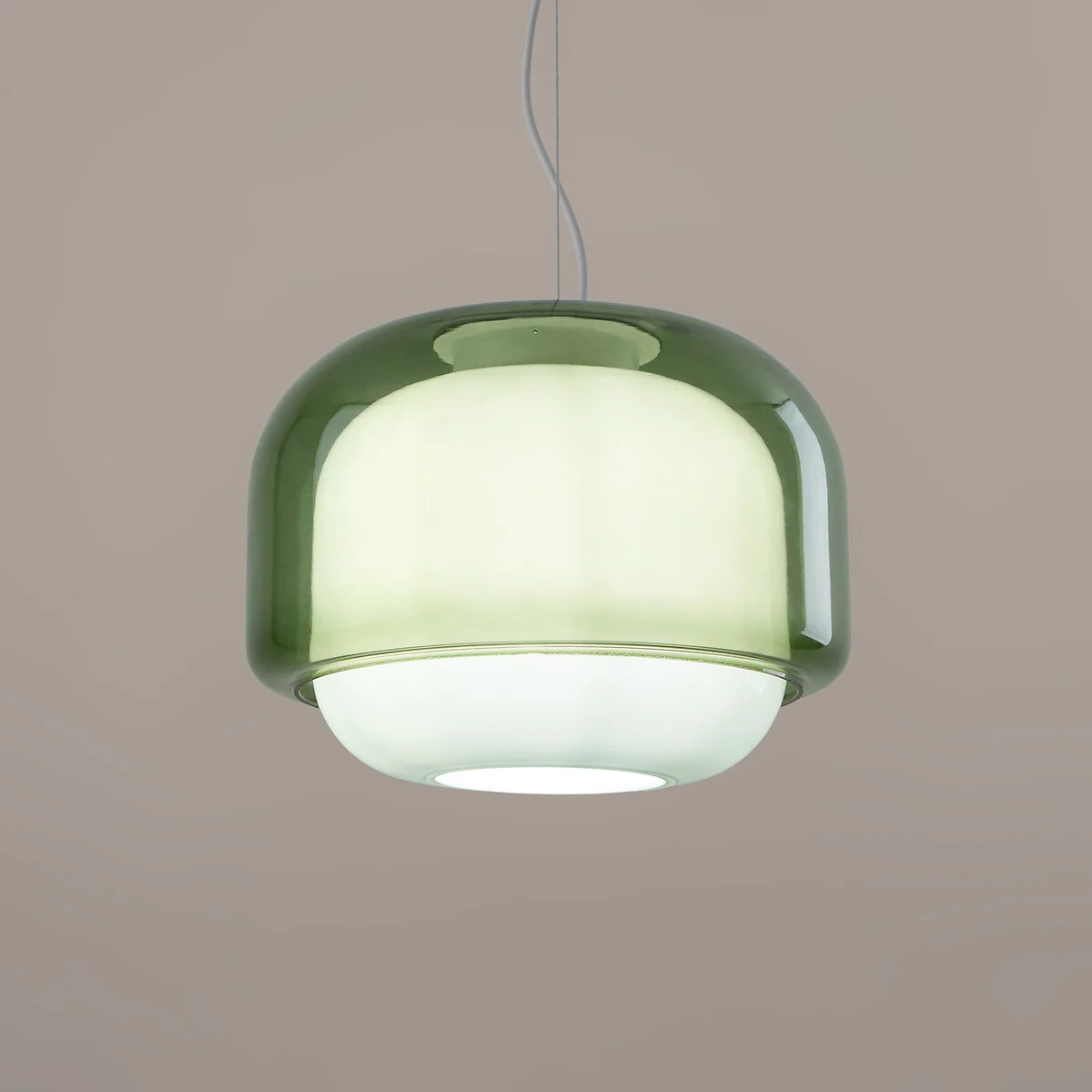 Kinoko Ceiling Light in Coloured Glass Ø30.5cm – image 3