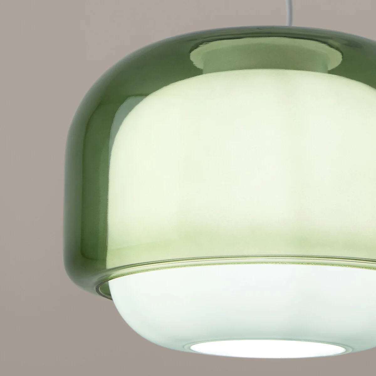 Kinoko Ceiling Light in Coloured Glass Ø30.5cm – image 4