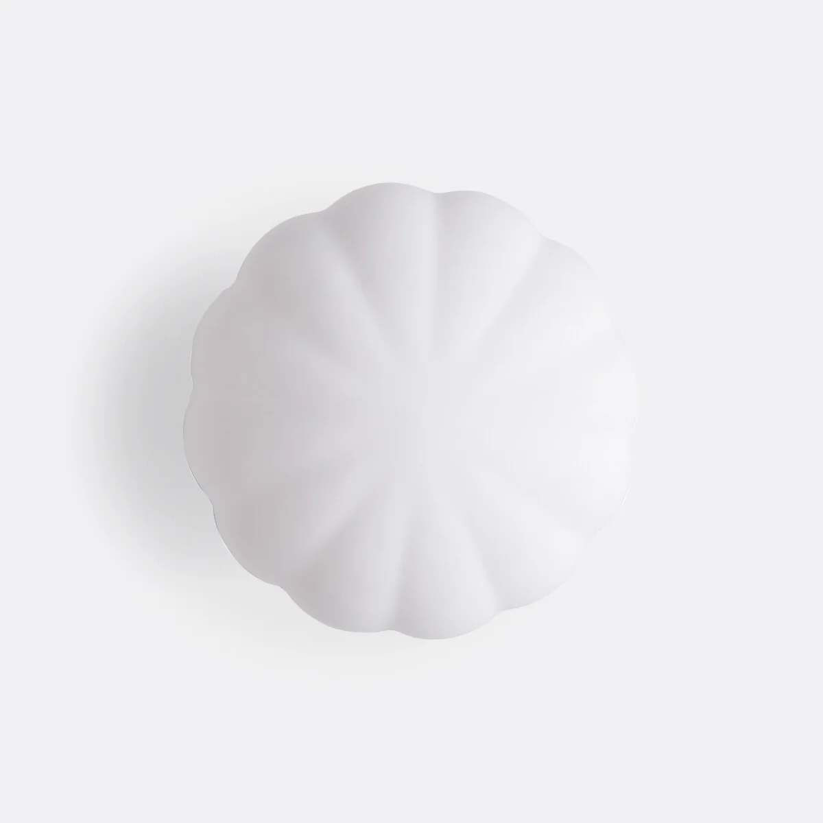 Amia Wall Or Ceiling Light in Brass and Opaline Glass – image 4