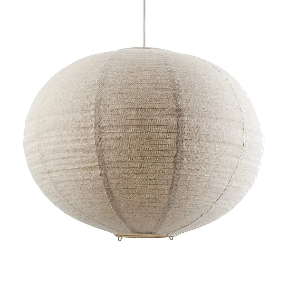 Mary Linen 50cm Diameter Spherical Pendant Light