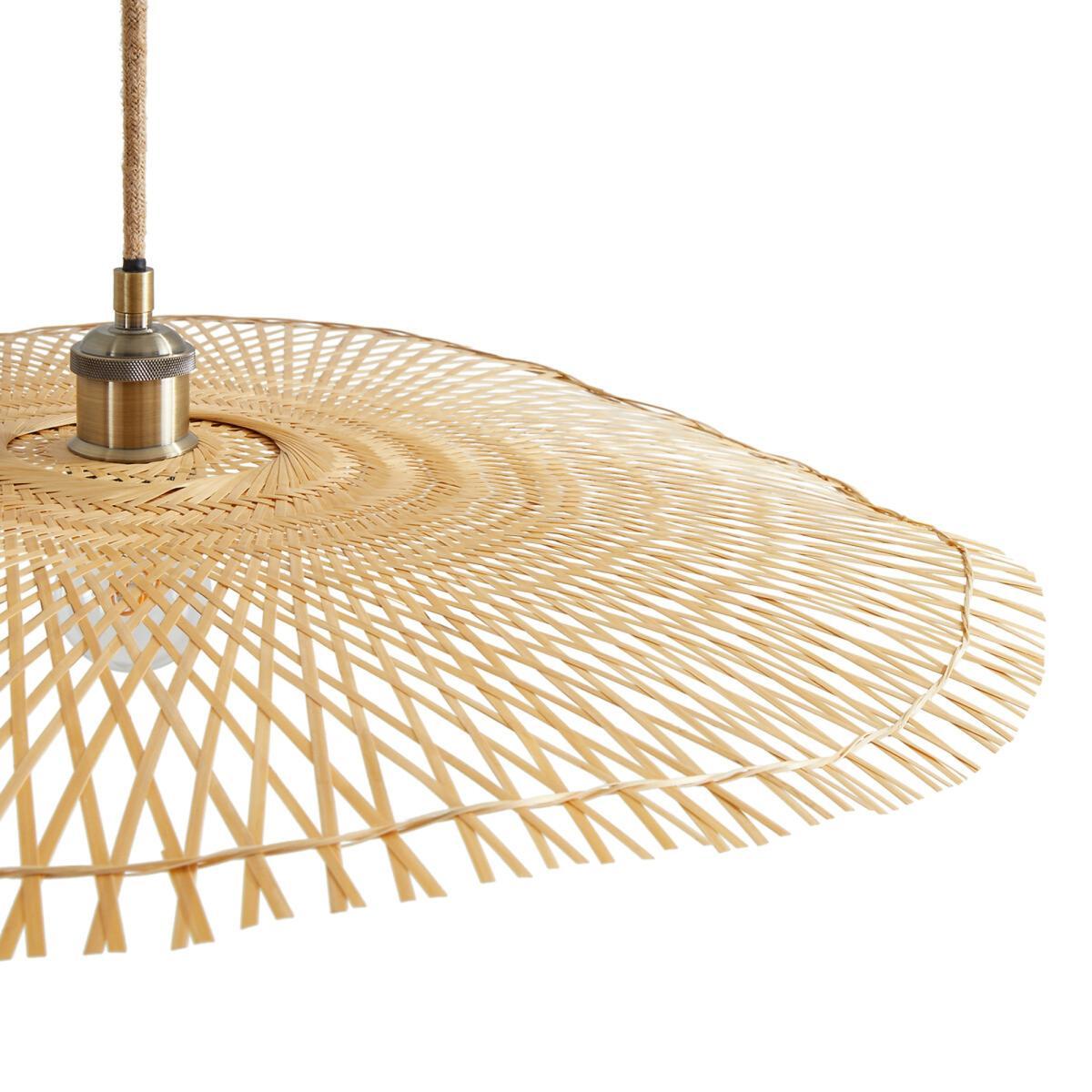 Ezia Bamboo Lightweight 70cm Diameter Ceiling Light – image 3