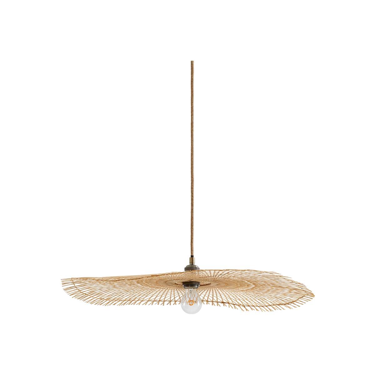 Ezia Bamboo Lightweight 70cm Diameter Ceiling Light – image 1