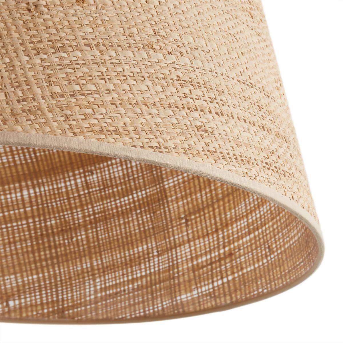 Jania Raffia Pendant Lampshade, Diameter 45cm – image 4