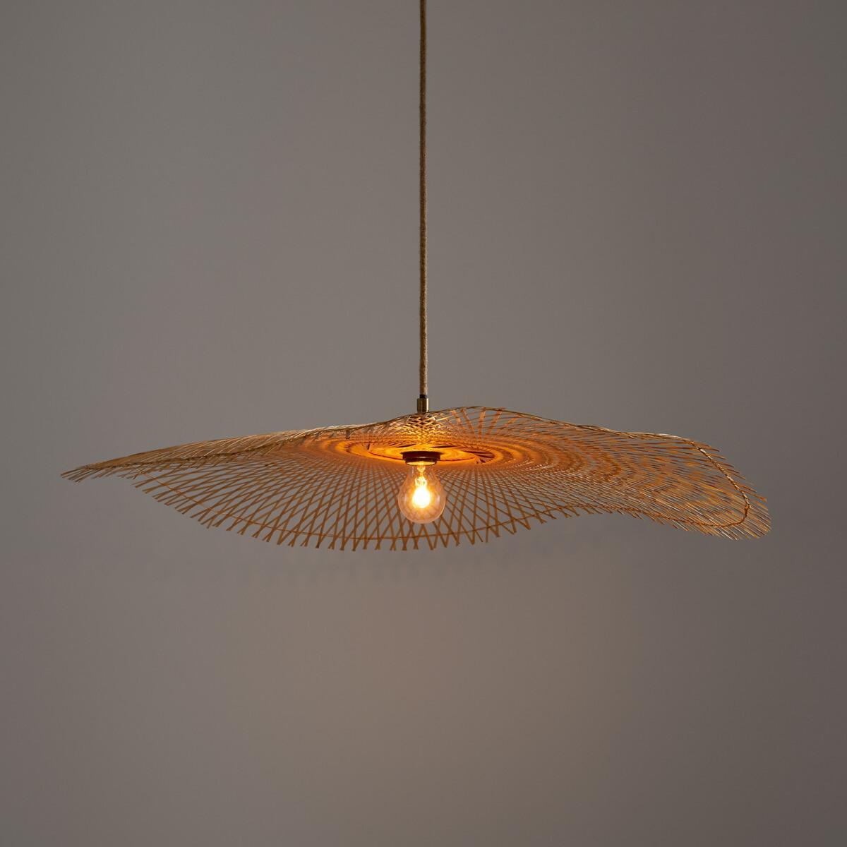 Ezia Lightweight 100cm Diameter Bamboo Ceiling Light – image 2