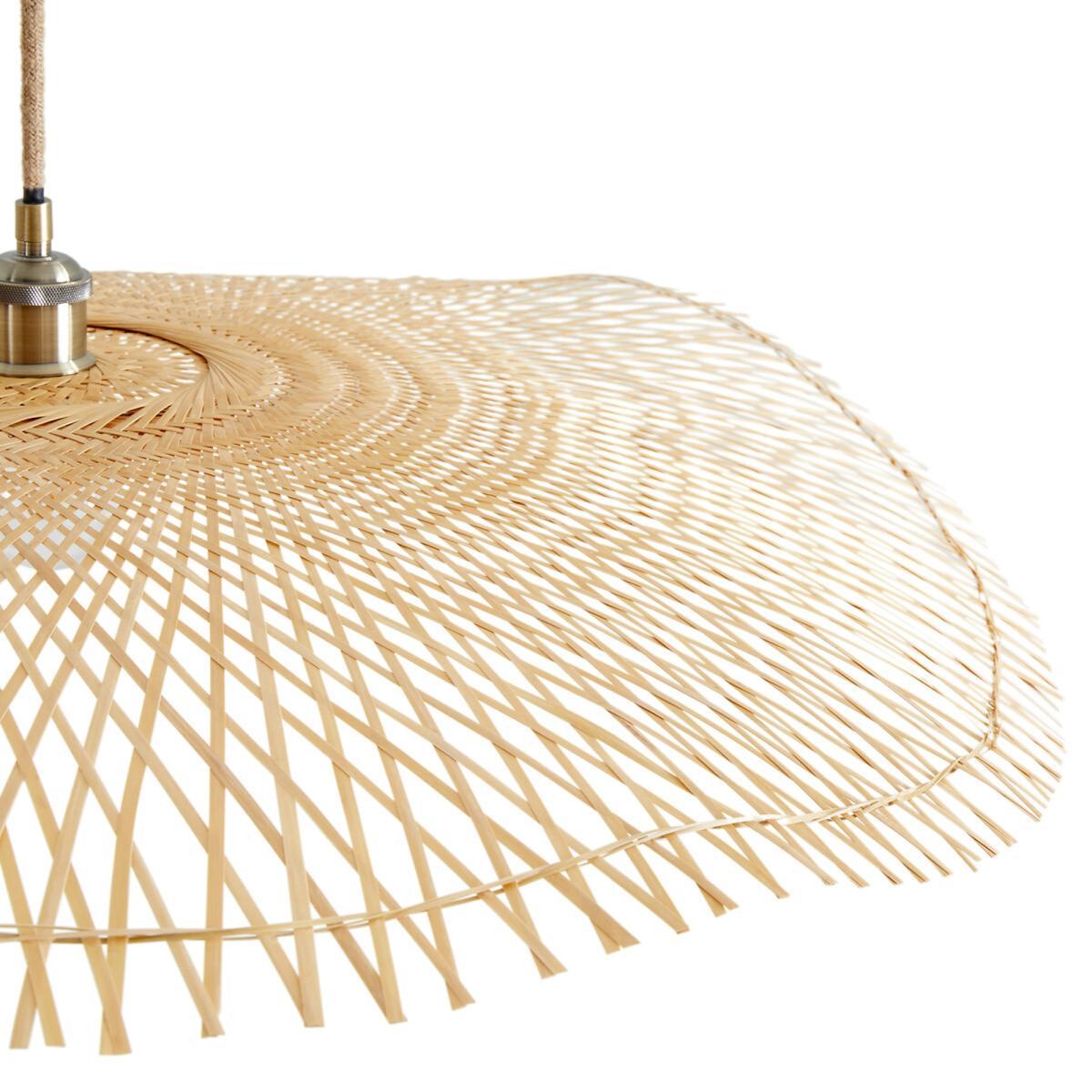 Ezia Lightweight 100cm Diameter Bamboo Ceiling Light – image 3