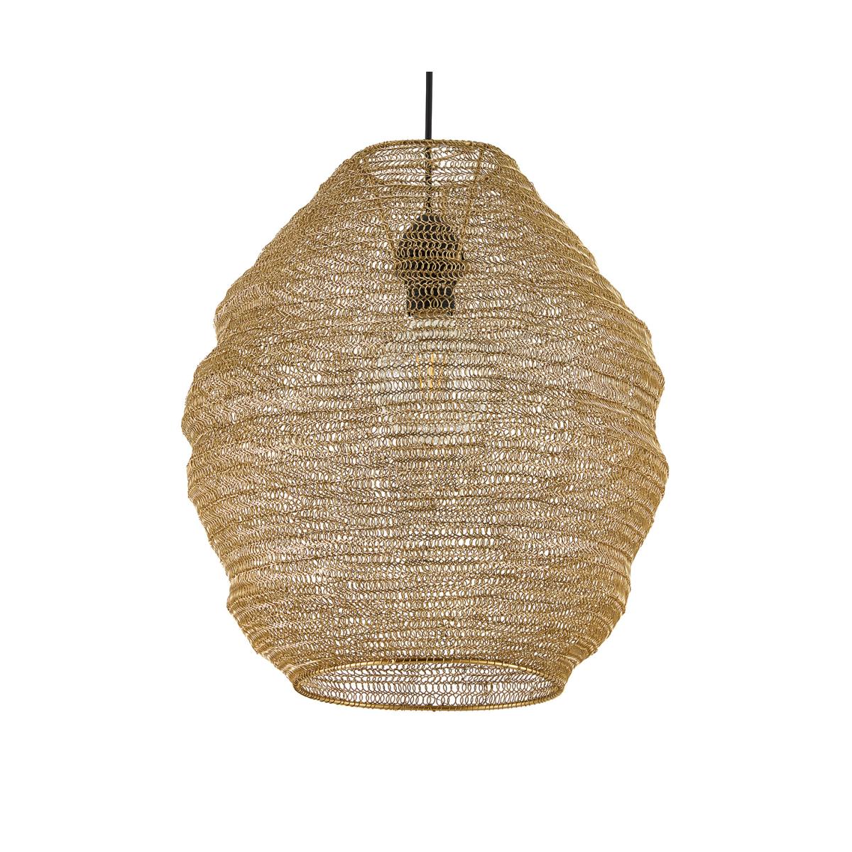 Mita 54cm Diameter Metal Mesh Ceiling Light – image 1