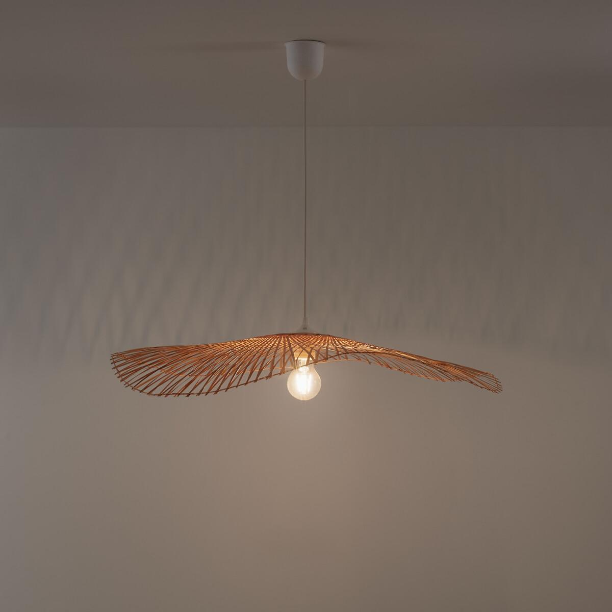 Ezia Bamboo Lightweight 70cm Diameter Ceiling Light Shade – image 2