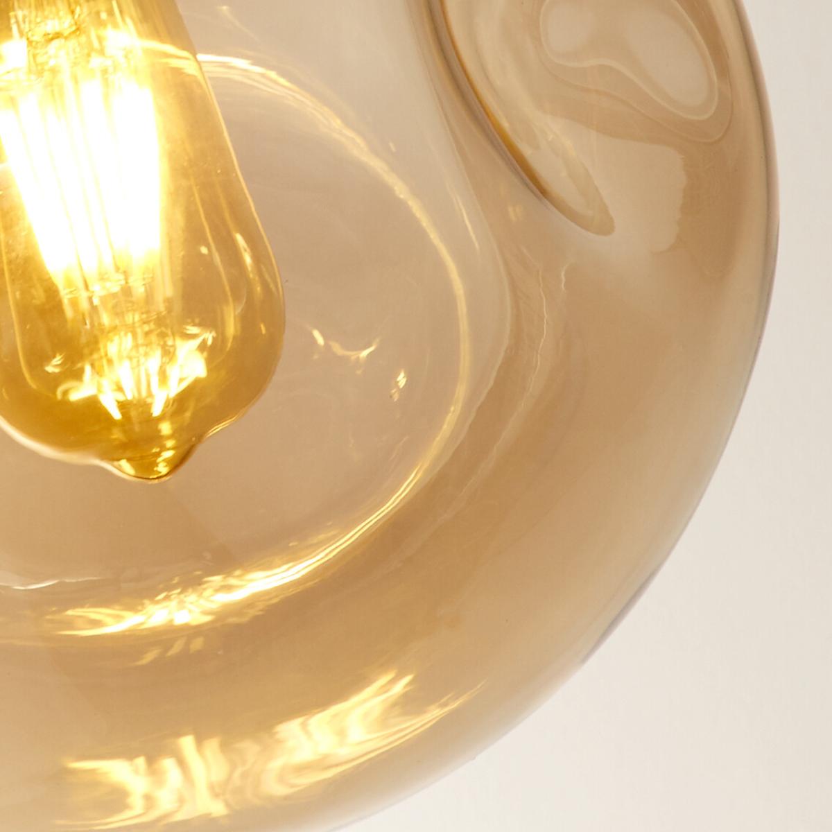 Hammered Glass Pendant Light – image 2