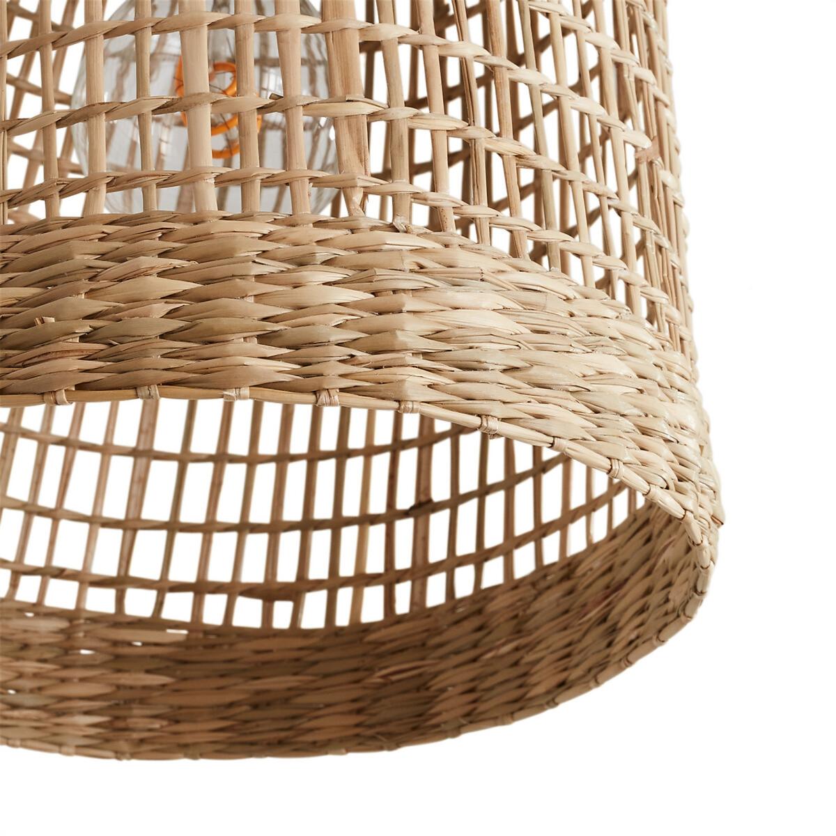 Makita 20cm Diameter Wicker Ceiling Lightshade – image 3