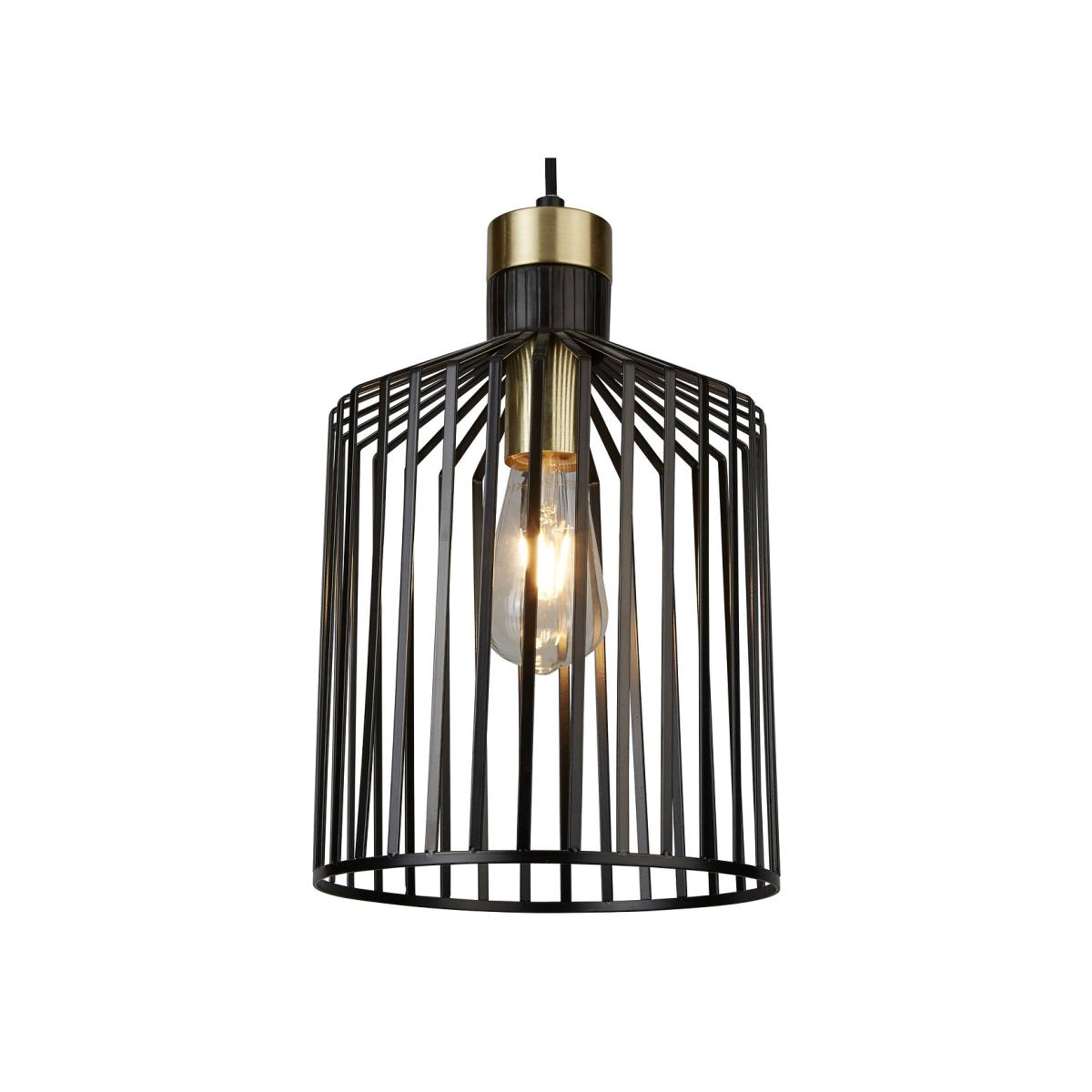 Anton Cylinder Cage Pendant Ceiling Light – image 1