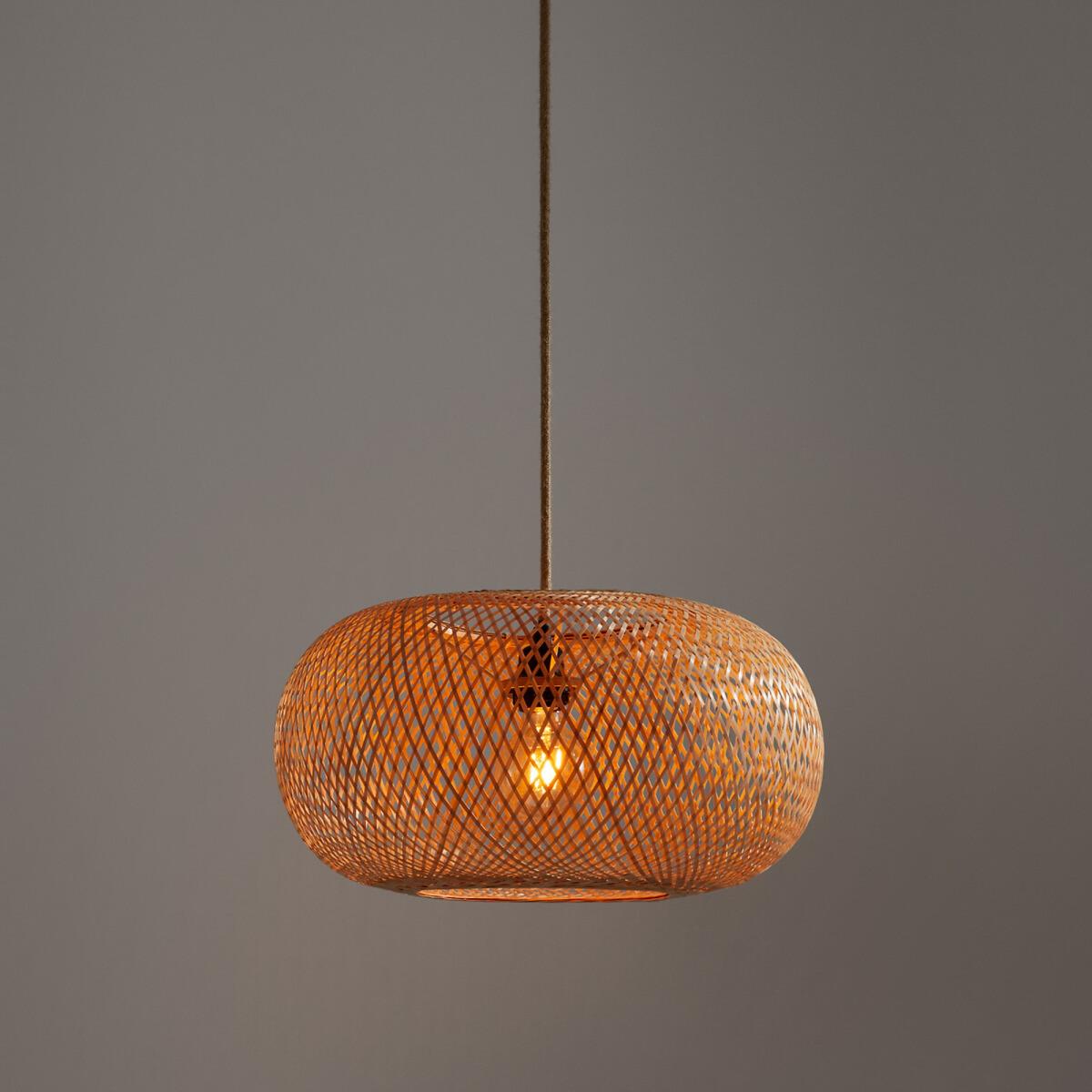 Ezia Bamboo 45cm Diameter Ceiling Light Shade – image 2