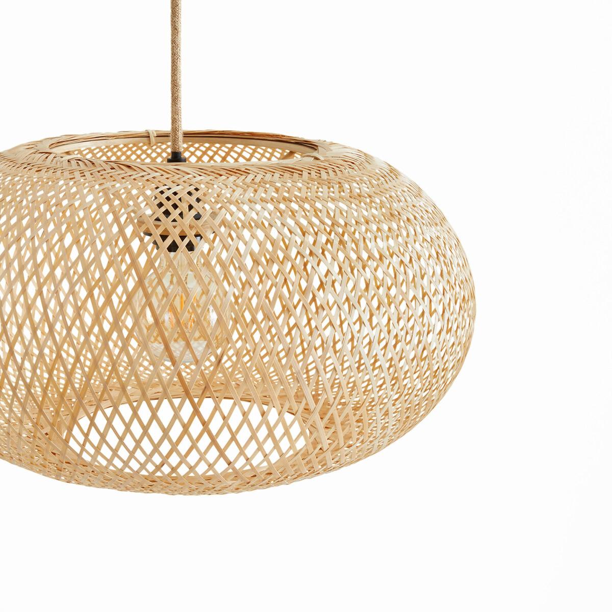 Ezia Bamboo 45cm Diameter Ceiling Light Shade – image 3