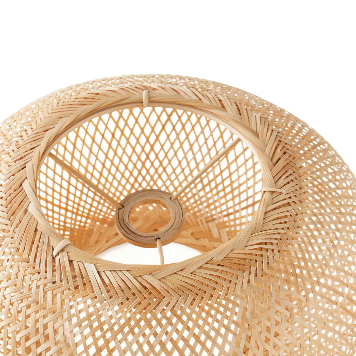 Ezia Bamboo 45cm Diameter Ceiling Light Shade – image 4