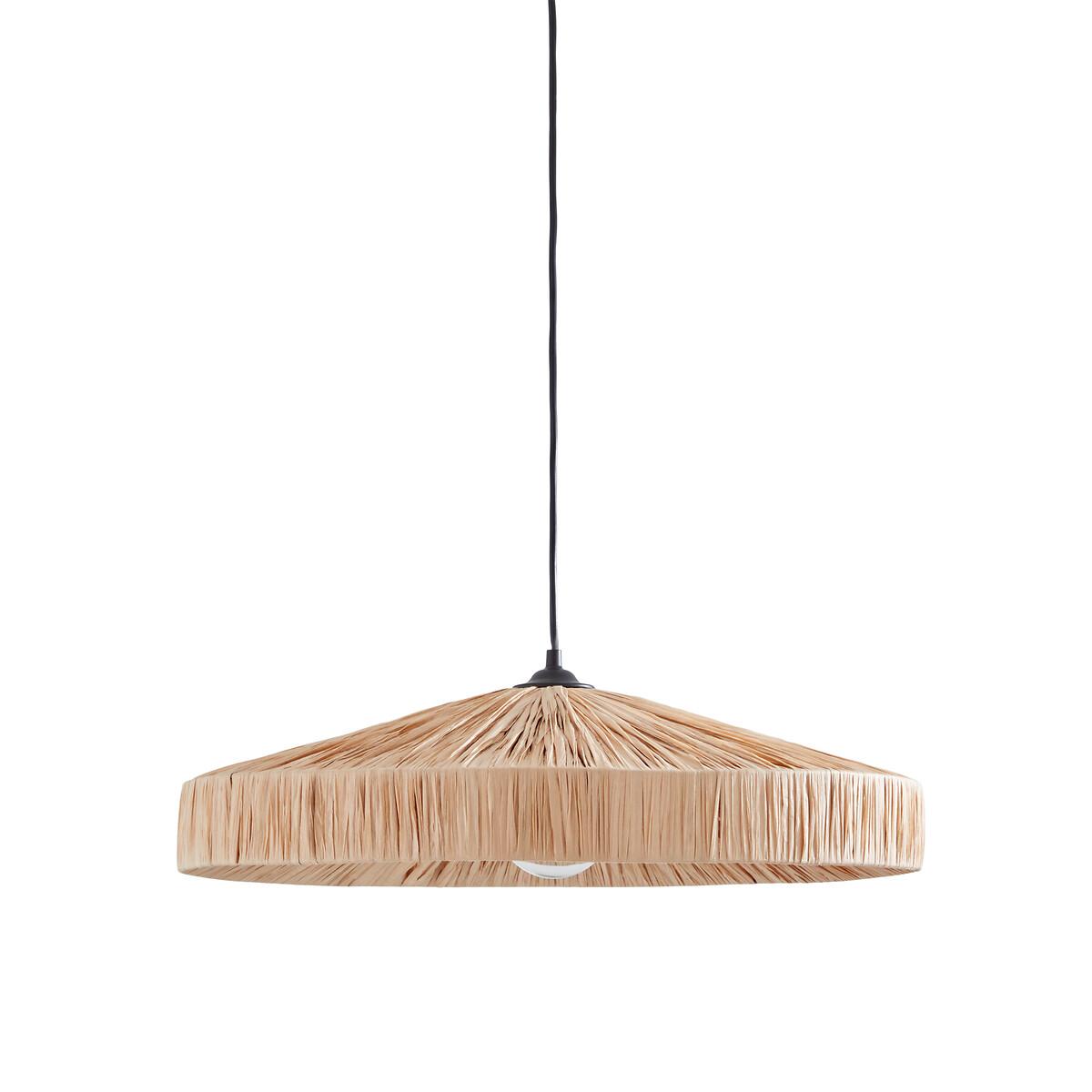 Rafita 50cm Diameter Raffia Ceiling Light – image 2