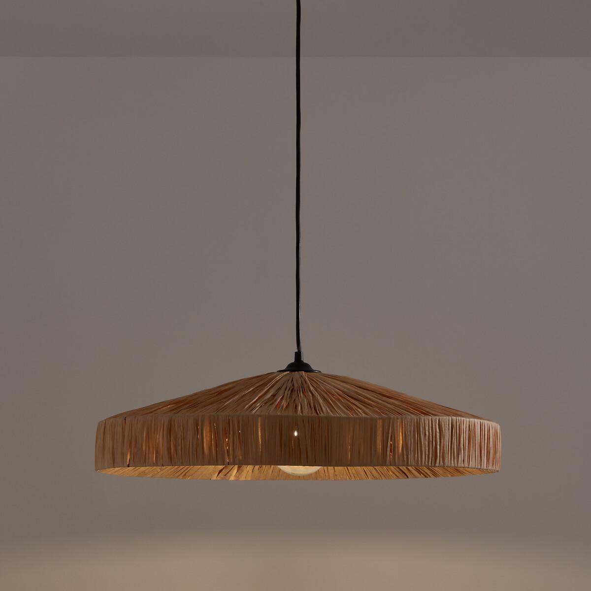 Rafita 50cm Diameter Raffia Ceiling Light – image 3