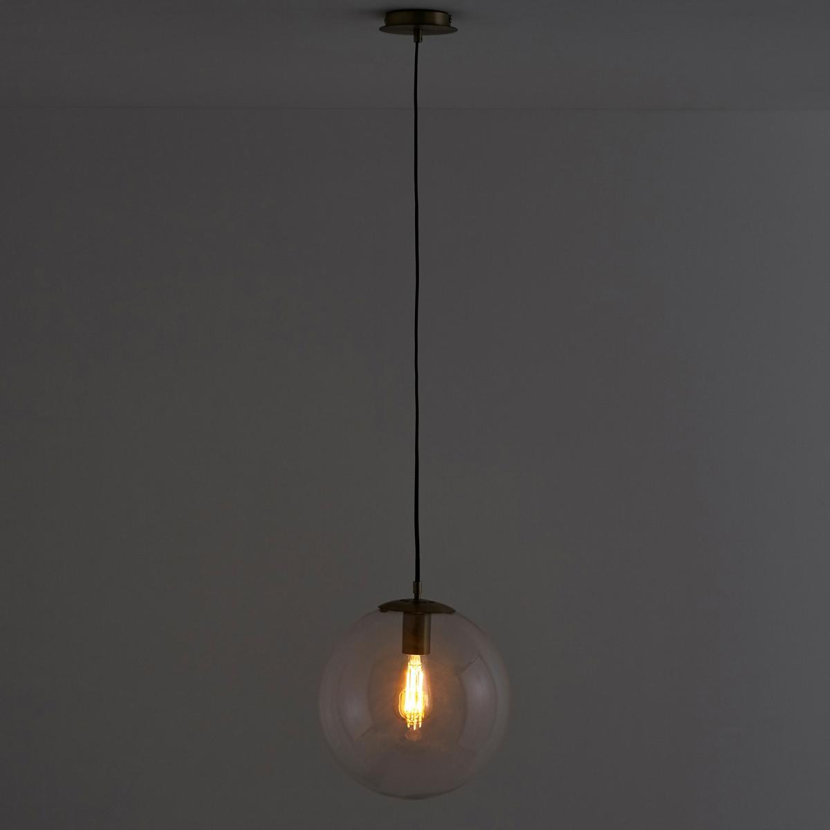 Bulea Glass & Brass Globe Ceiling Light – image 2