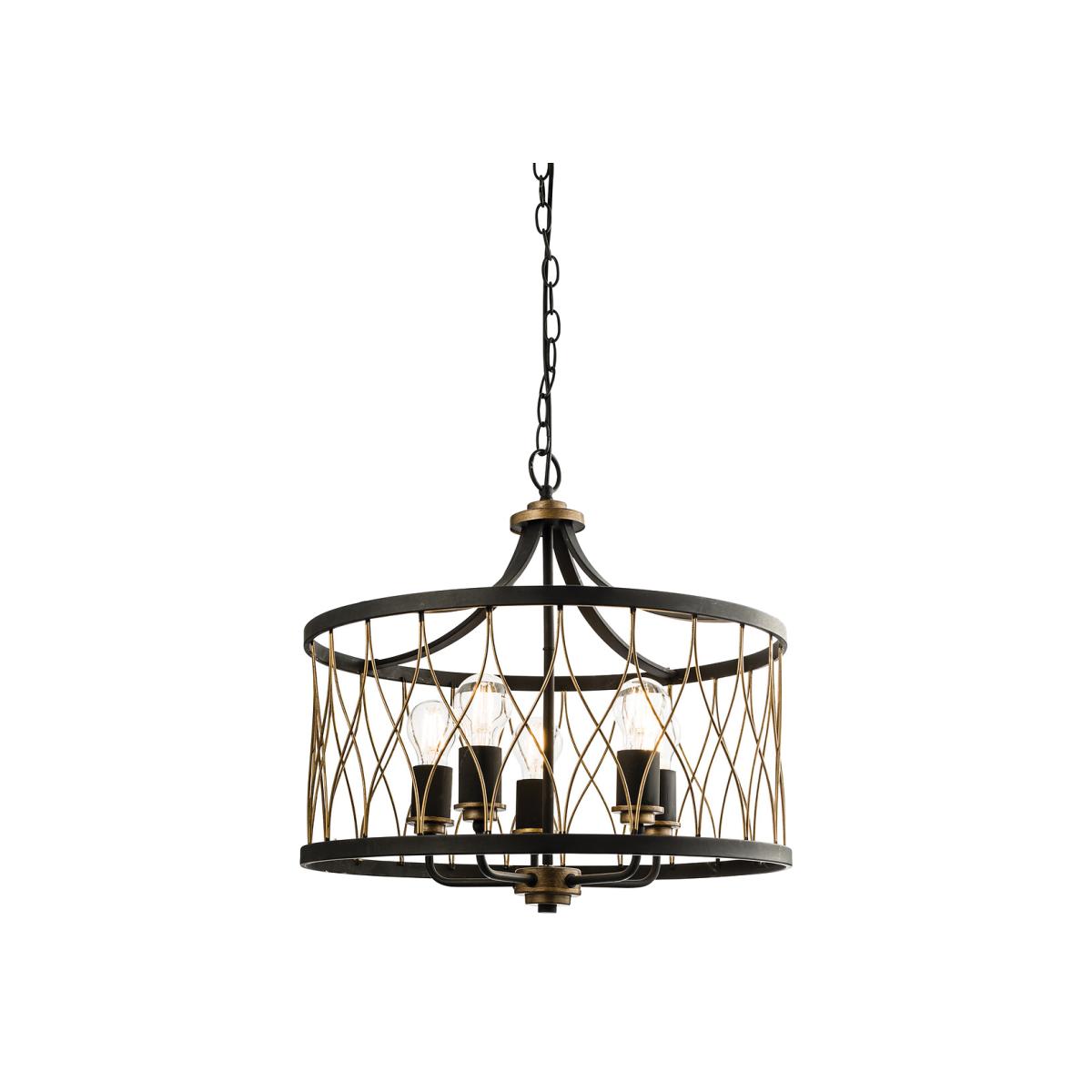 Rustic Bronze Pendant Light