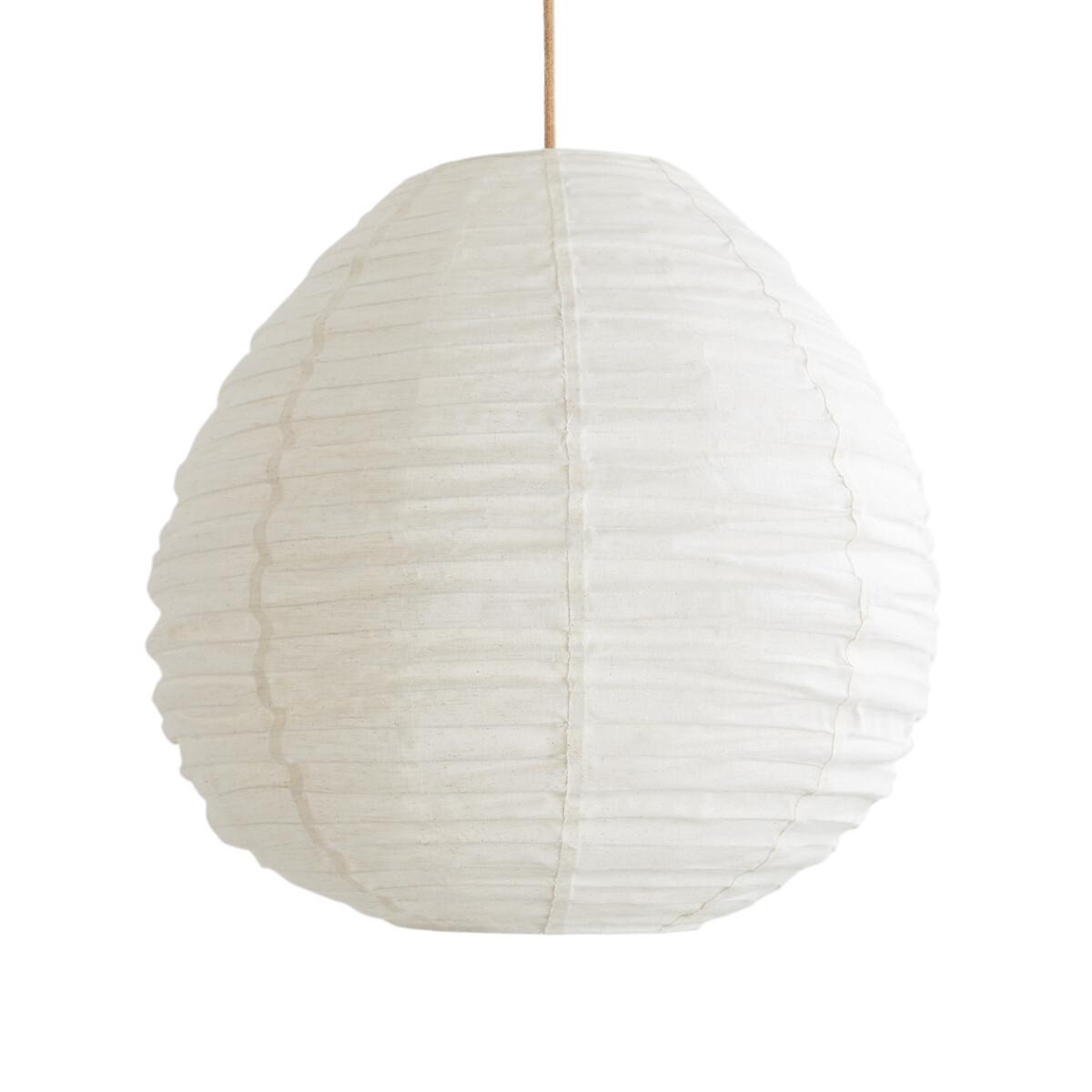 Robia 55cm Diameter Jute Canvas Globe Ceiling Light – image 3