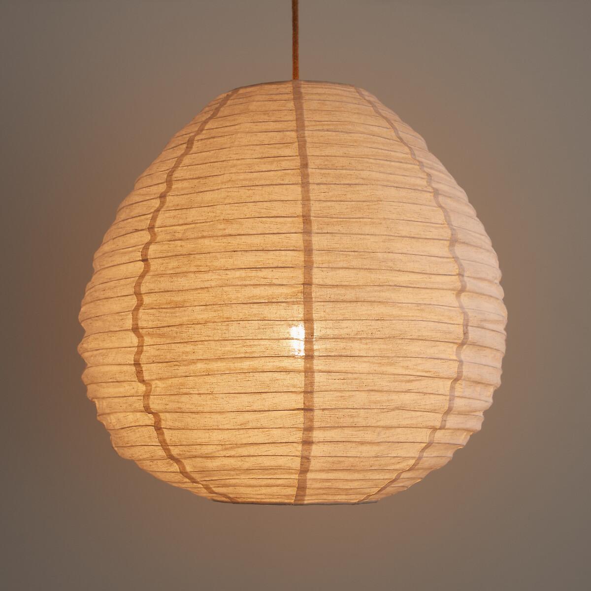 Robia 55cm Diameter Jute Canvas Globe Ceiling Light – image 4