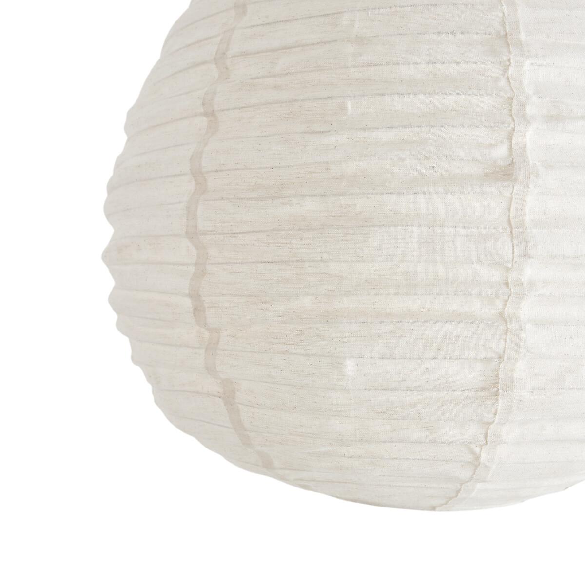 Robia 55cm Diameter Jute Canvas Globe Ceiling Light – image 5