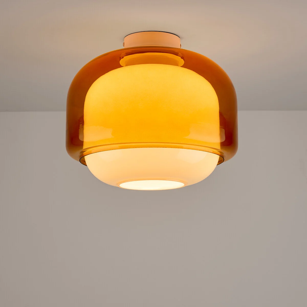 Kinoko Coloured Glass 30.5cm Diameter Ceiling Light – image 2