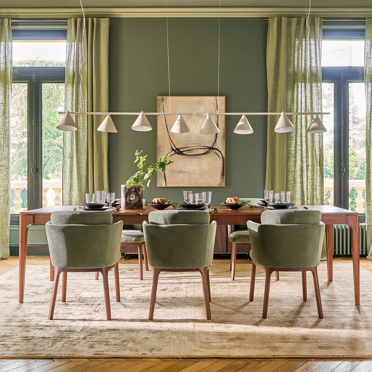 Moke Adjustable 4-Cone Ceiling Light – image 2