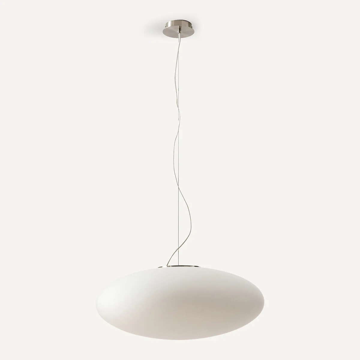 Raeyes Oval Frosted Glass Ceiling Light – image 5